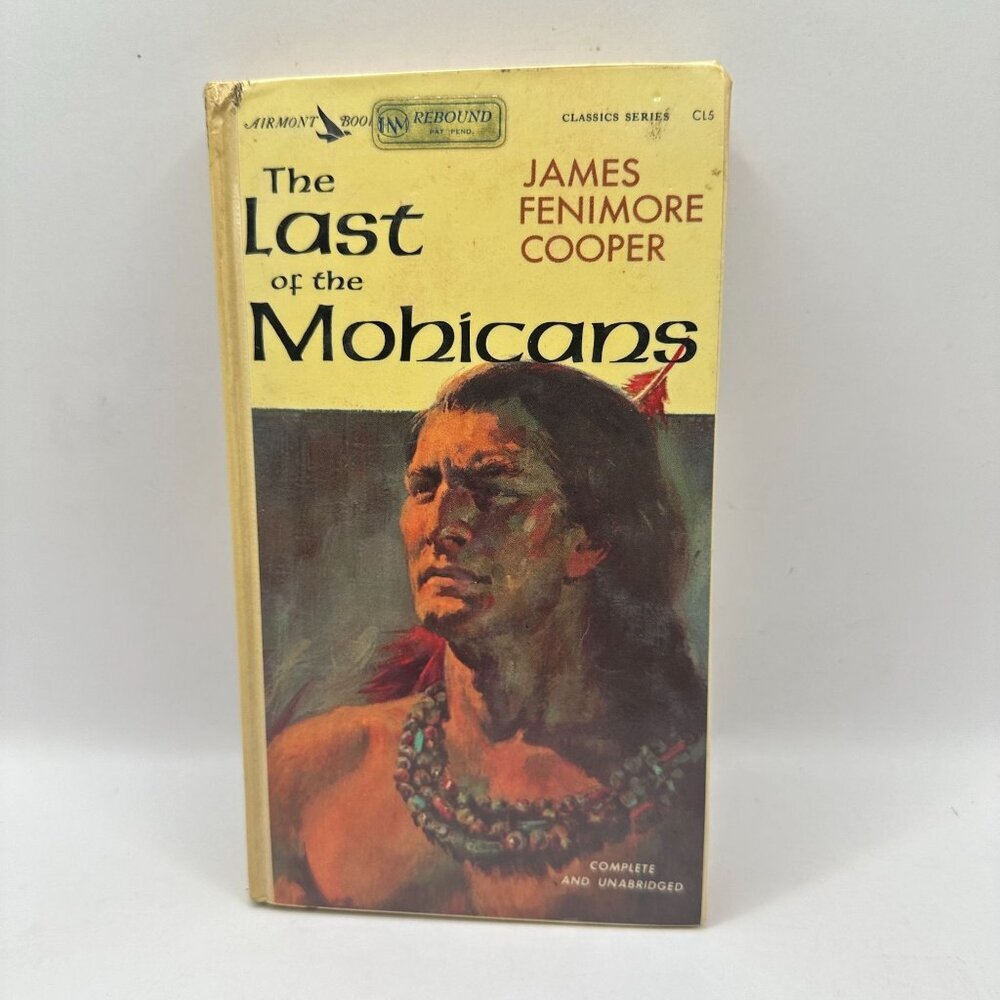 The Last Of The Mohicans By James Fenimore Cooper Air Mont Classic Hardback 1962